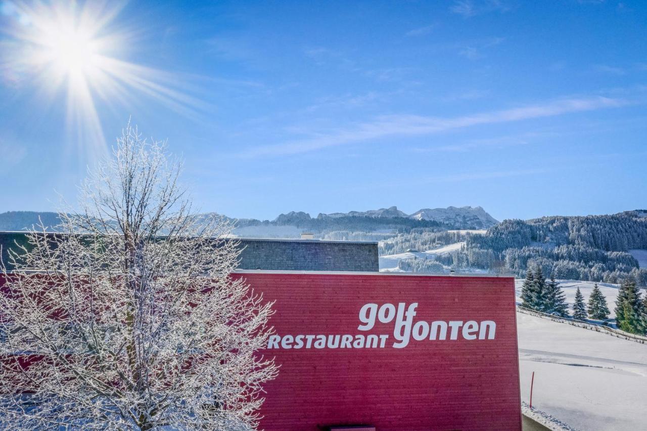 Swiss Mountain Golf-Restaurant Gonten Exterior foto